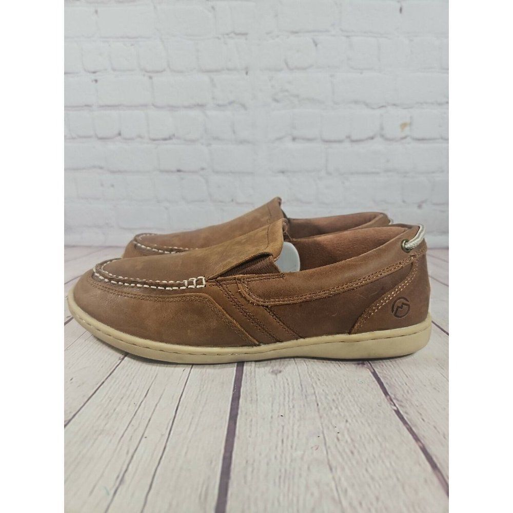 MAGELLAN Leather Loafer Boat Shoes Men's Size 8